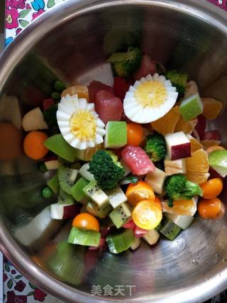 Home Feast Vegetable and Fruit Salad recipe