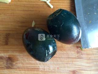 Shrimp and Cucumber Preserved Egg Soup recipe