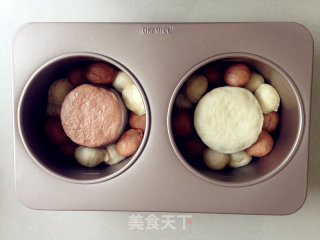 Two-color Bread Cup recipe