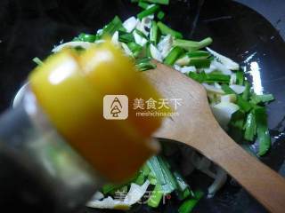 Stir-fried Leishan with Leek recipe