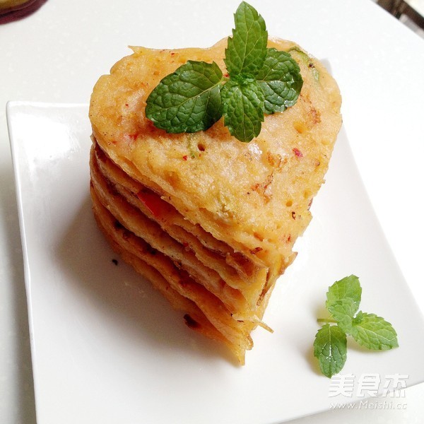 Korean Seafood Kimchi Cake recipe