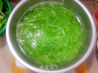 【guangdong】shredded Lettuce recipe