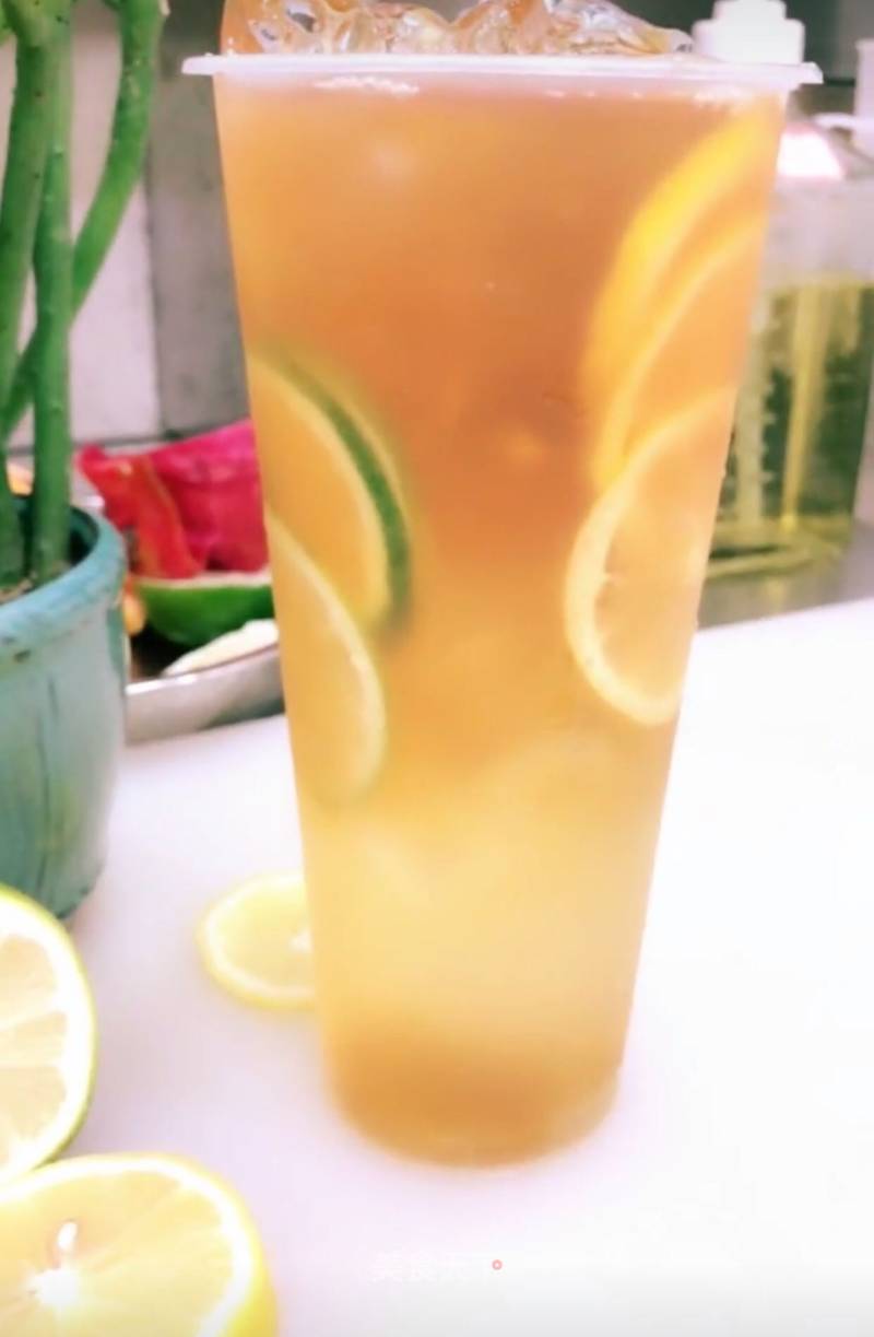 Green Orange Lemon Tea recipe