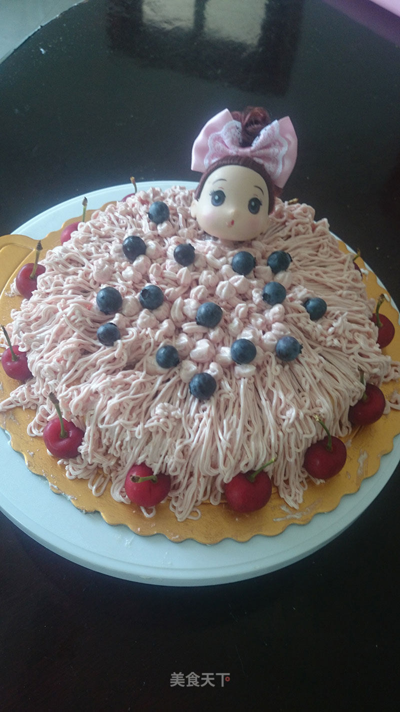 Barbie Princess Cake (rice Cooker Version) recipe