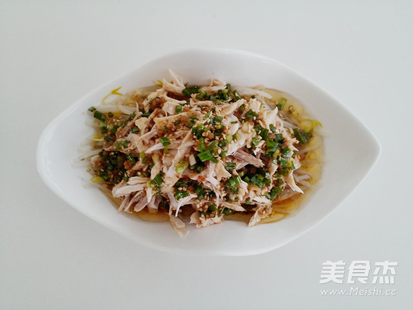 Shredded Chicken with Sprouts Cold Dressing recipe