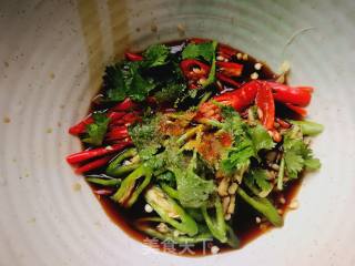Shredded Eryngii Mushrooms in Cold Dressing recipe