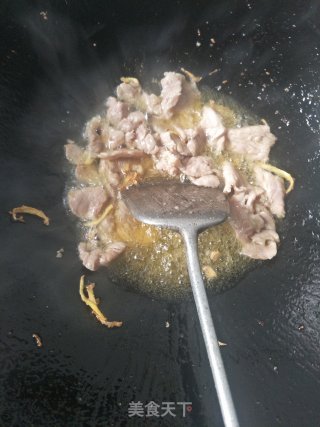 Cucumber Fried Pork recipe