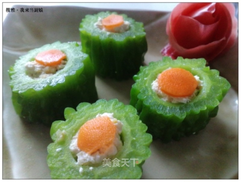 Tofu Bitter Gourd Cup recipe