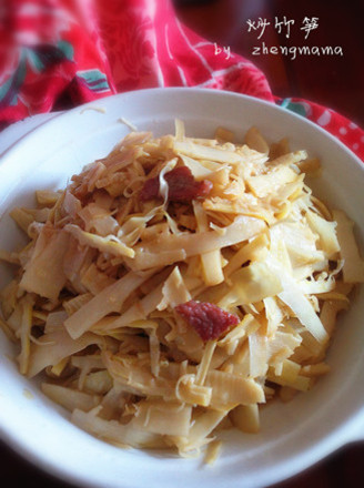 Fried Bamboo Shoots recipe