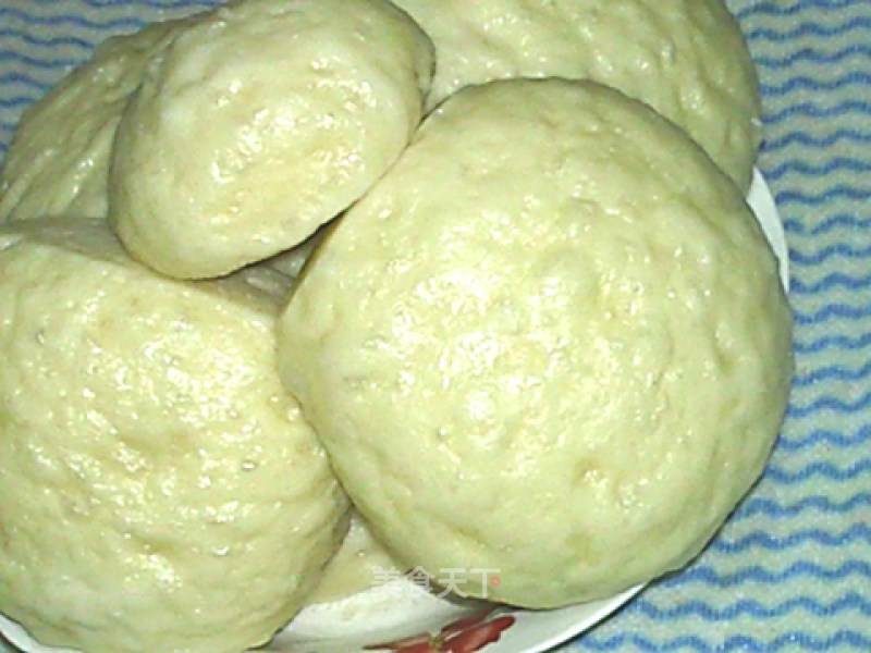 Steamed Bread (refrigerated Once-fermented Version) recipe