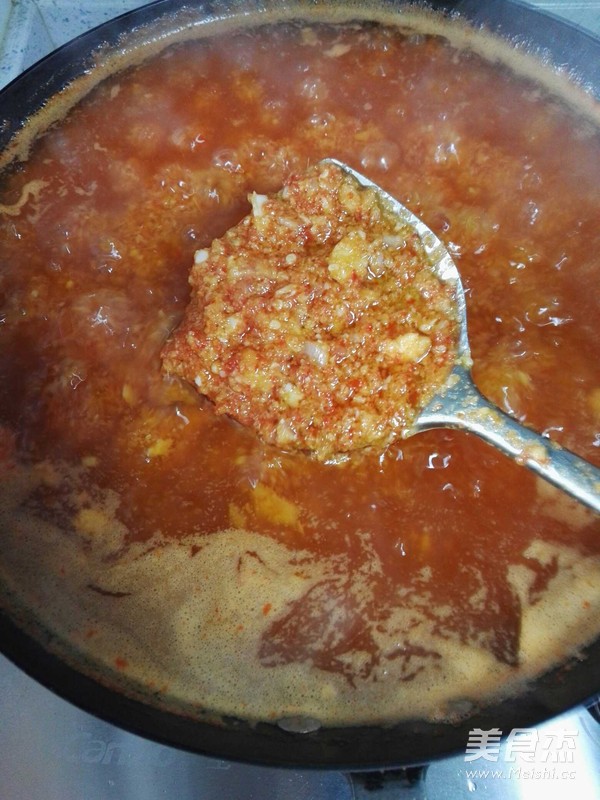 Scallops and Shrimp Chili Sauce recipe