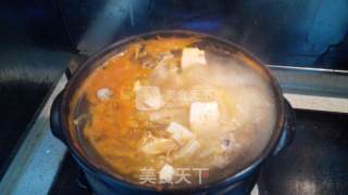 Casserole Spicy Cabbage Tofu Soup recipe