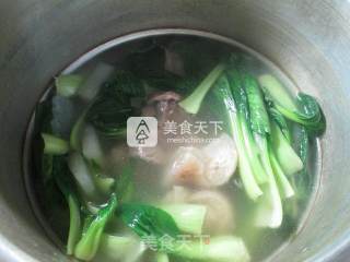 Green Vegetables and Winter Melon Soup recipe