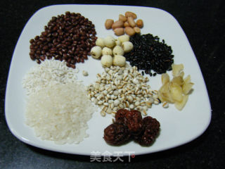 Red Bean Eight Treasure Congee recipe