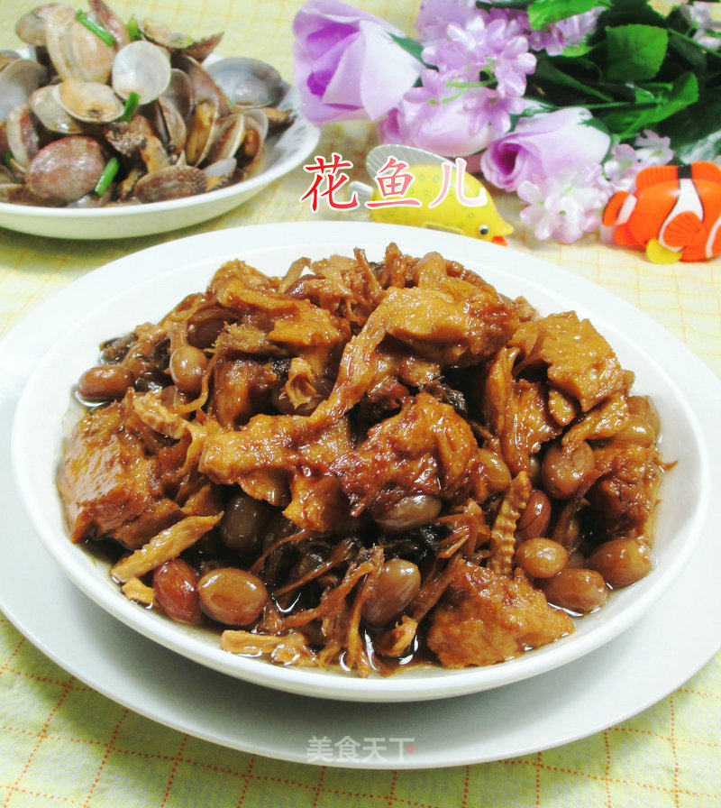 Peanuts, Rice, Bamboo Shoots, Dried Vegetables, Barbecue Bran recipe