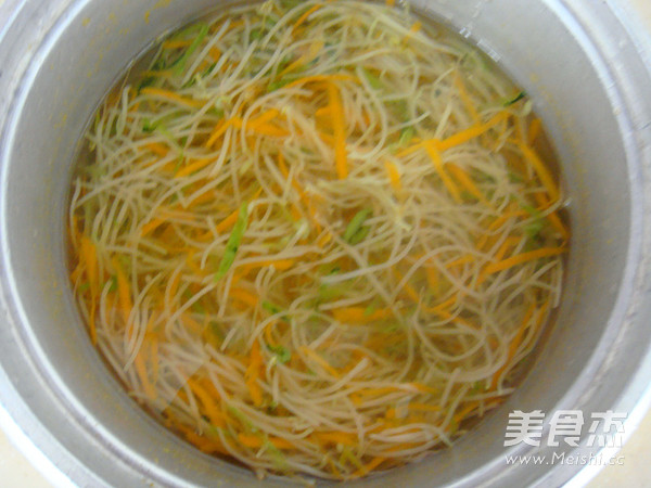 Color Silk Mung Bean Sprouts recipe