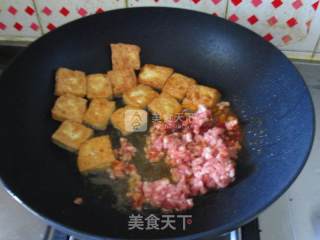 Braised Tofu with Fish Flavor and Minced Pork recipe