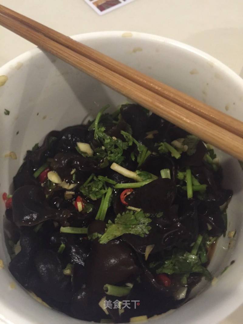 Cold Black Fungus recipe