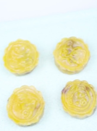 Pumpkin Purple Sweet Potato Mooncake recipe
