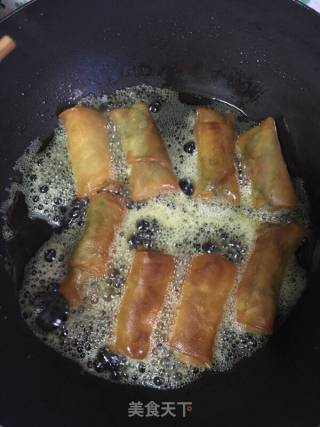 Spring Rolls Stuffed with Cabbage recipe