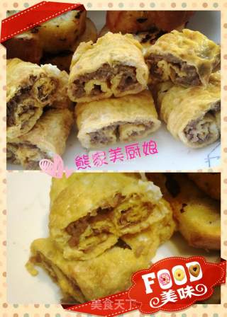 Stuffed Rolls, Also Called Egg Rolls recipe