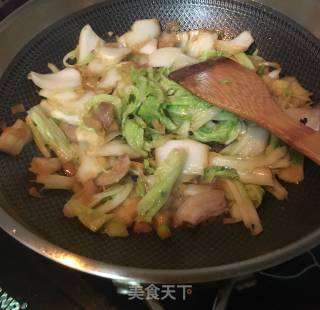 Pork and Cabbage Stewed Vermicelli recipe