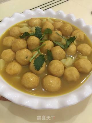 Curry Fish Ball recipe