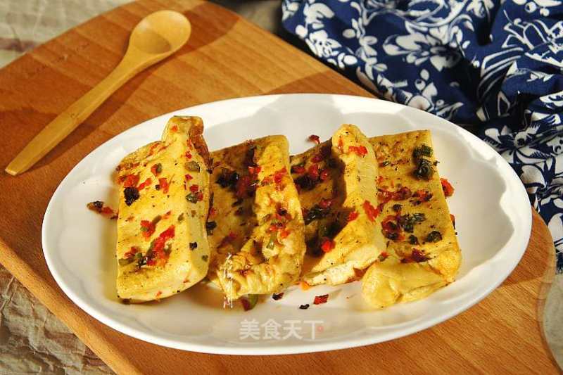 Fried Tofu with Pepper