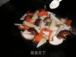 Stir-fried Double Mushroom recipe