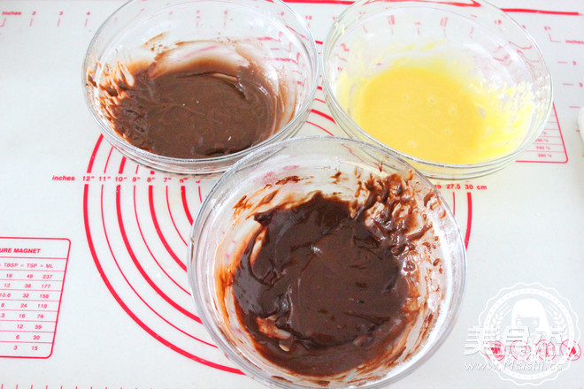 Tricolor Chiffon recipe