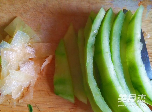 Cold Sweet and Sour Melon Peel recipe