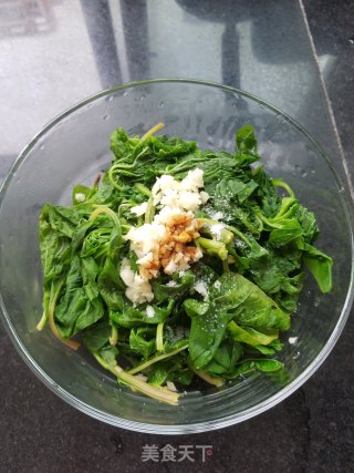 Amaranth with Sesame Sauce recipe