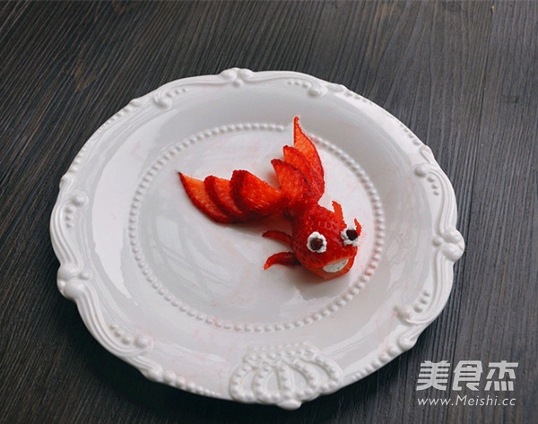 Goldfish Strawberry Arrangement recipe