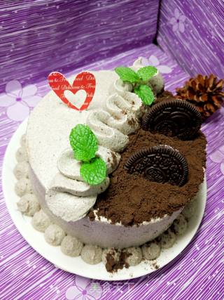 #柏翠大赛# Six-inch Oreo Cream Cake recipe