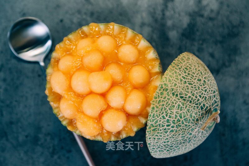 Honeydew Mango Smoothie, The Best Way to Eat Cantaloupe! recipe