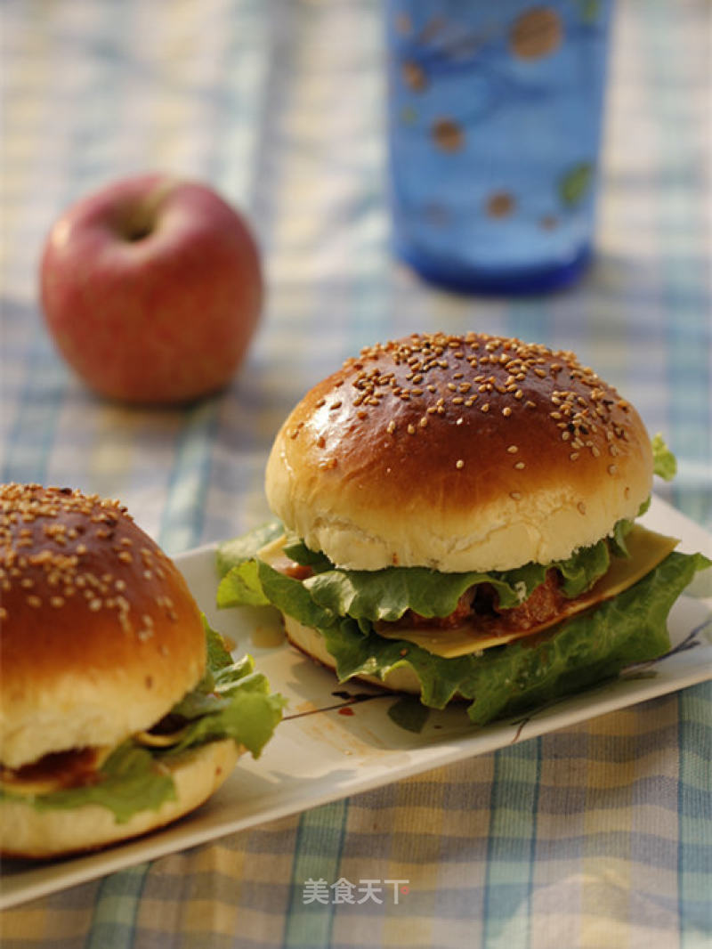 Sturgeon Cheeseburger recipe