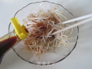 Nepeta Bean Sprouts Mixed with Dried Shreds recipe