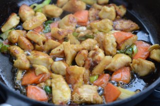 Grilled Chicken Nuggets with Black Garlic recipe