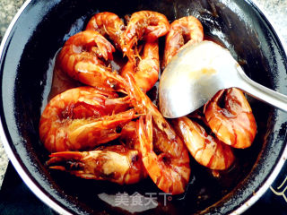 [lu Cuisine] Braised Prawns in Brown Sauce recipe