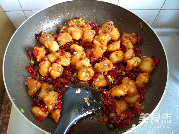 Spicy Pollock Diced recipe