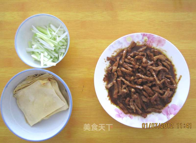 Shredded Pork in Beijing Sauce recipe