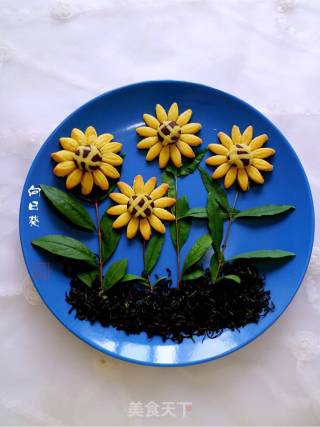 #the 4th Baking Contest and is Love to Eat Festival#sunflower Biscuits recipe