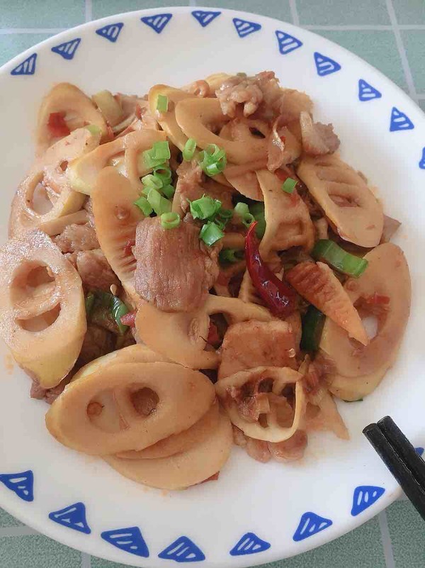 Spring Bamboo Shoots Pork Belly recipe
