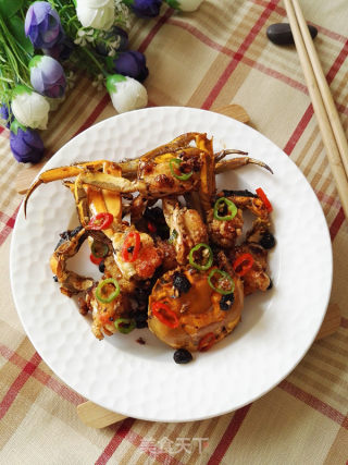 Black Soy Crab recipe