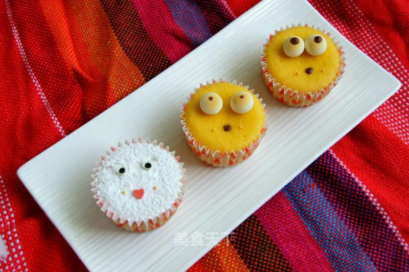 Baby Face Cupcakes recipe