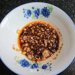 Cold Garlic Rice Teng Vegetable recipe