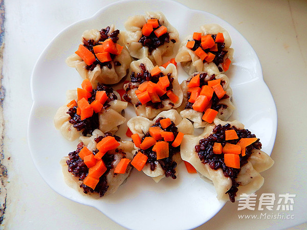 Purple Rice Shaomai recipe