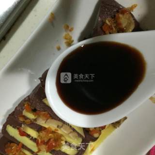 Chopped Pepper Beef Blood recipe