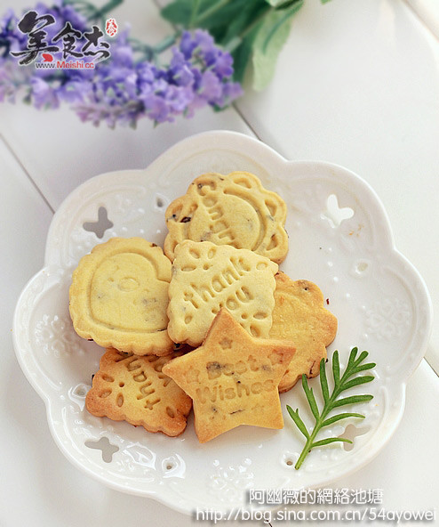 Lavender Butter Cookies recipe