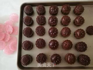 Chocolate Moon Cakes (super Detailed) recipe